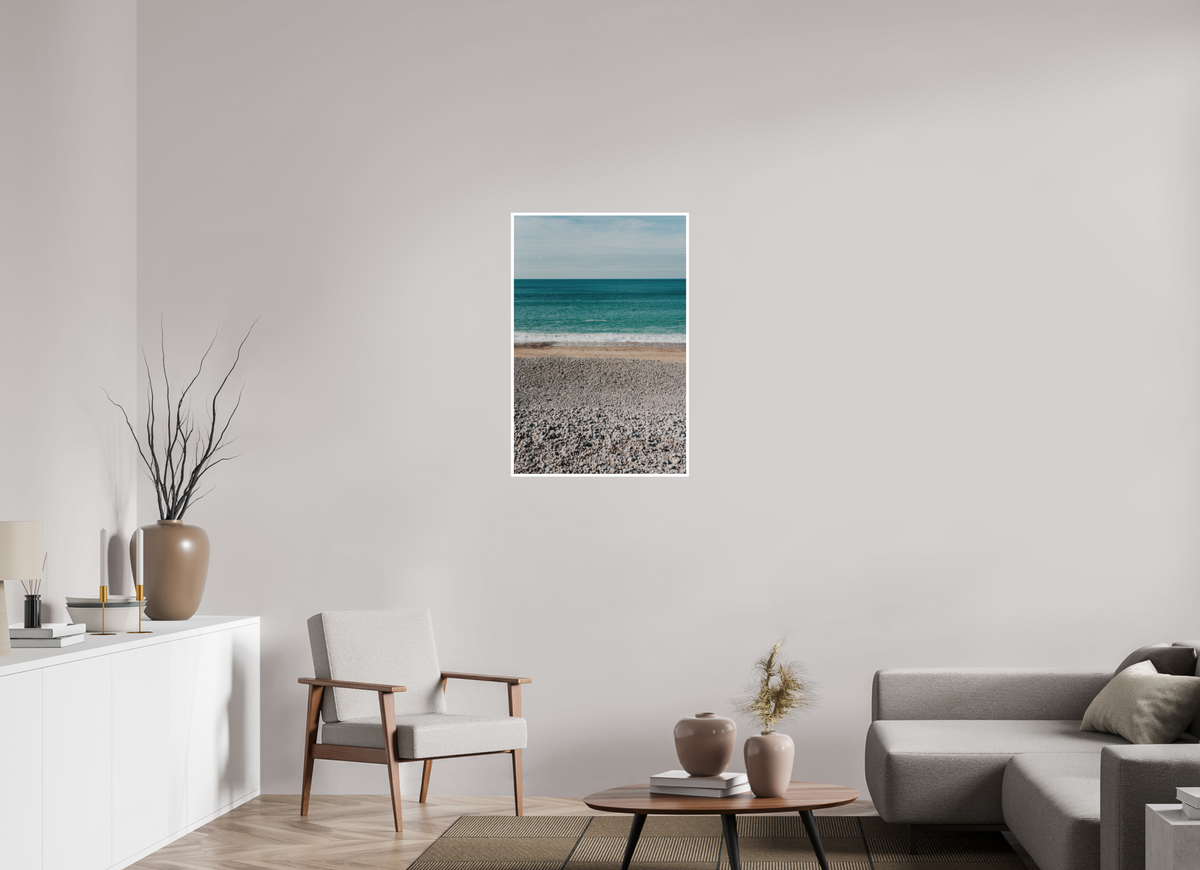 60 x 90 cm, Fine Art RAG 1 cm Mer & Galets