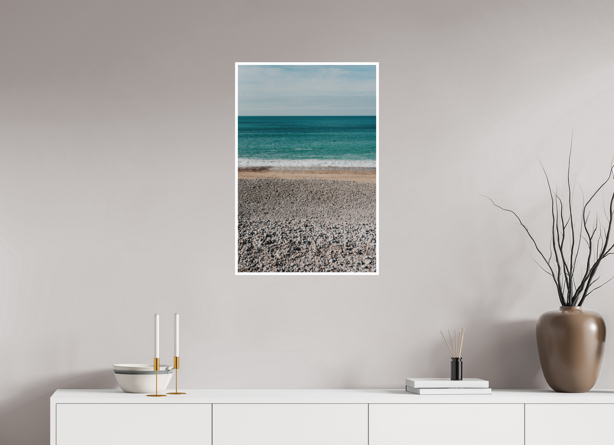 50 x 75 cm, Fine Art RAG 1 cm Mer & Galets