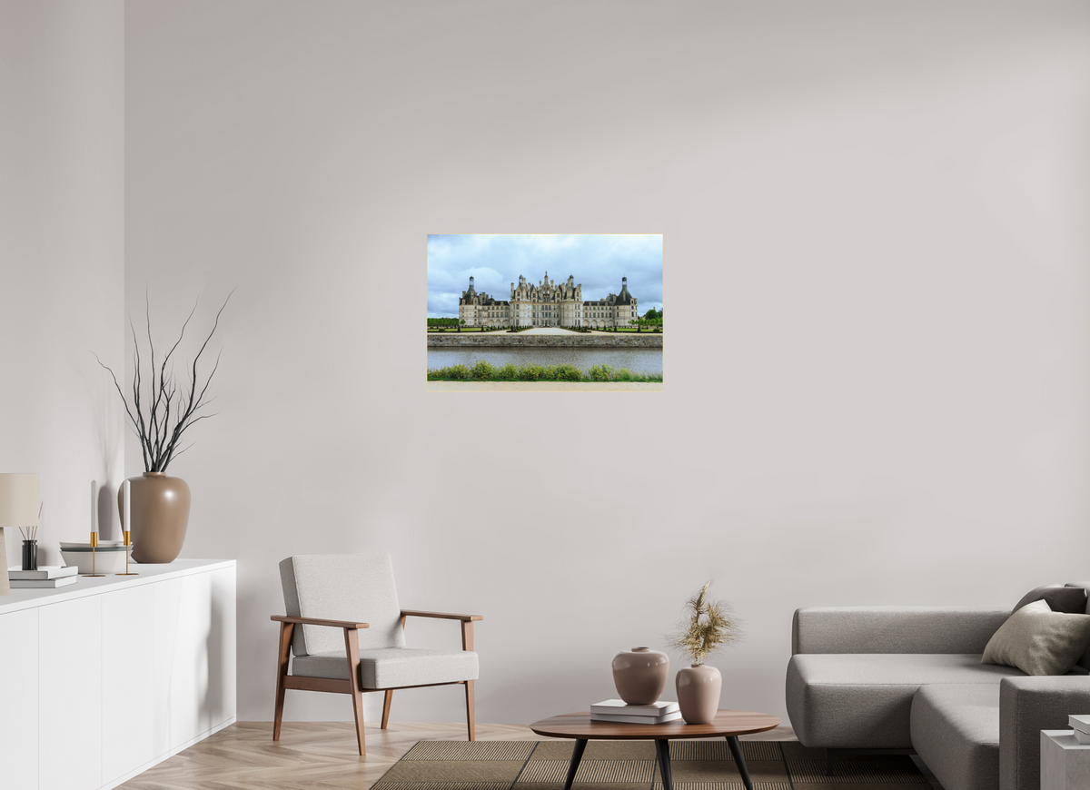 90 x 60 cm, Plexi Fine Art OR Le Château de Chambord