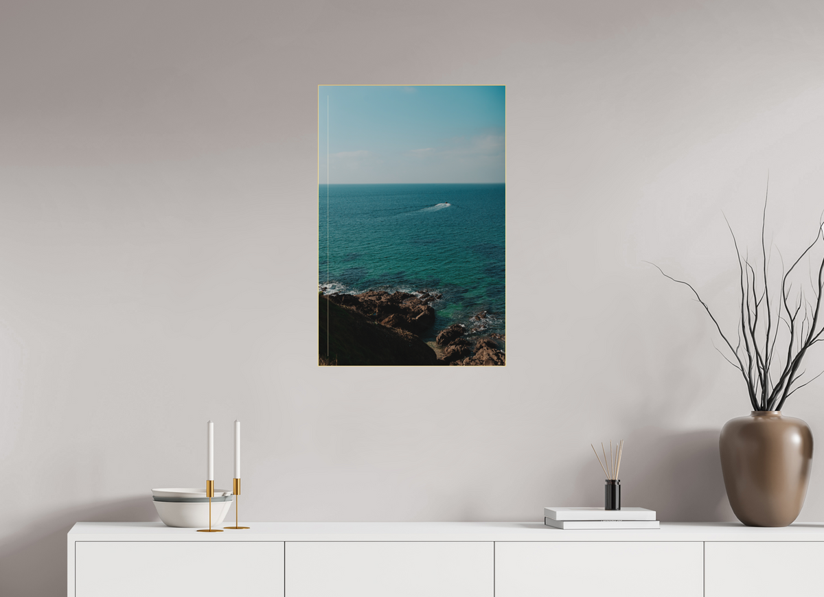 50 x 75 cm, Plexi Fine Art OR Adieu petit Bateau