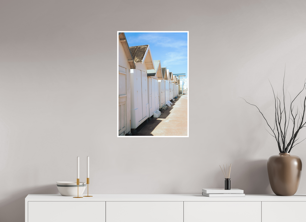 50 x 75 cm, Fine Art RAG 1 cm Cabines de plage