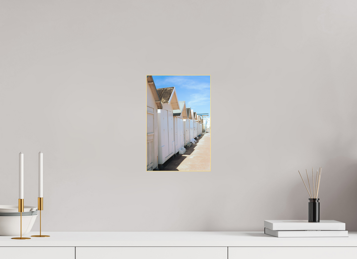 20 x 30 cm, Plexi Fine Art OR Cabines de plage