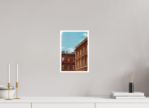 20 x 30 cm, Fine Art RAG 1 cm Architecture toulousaine