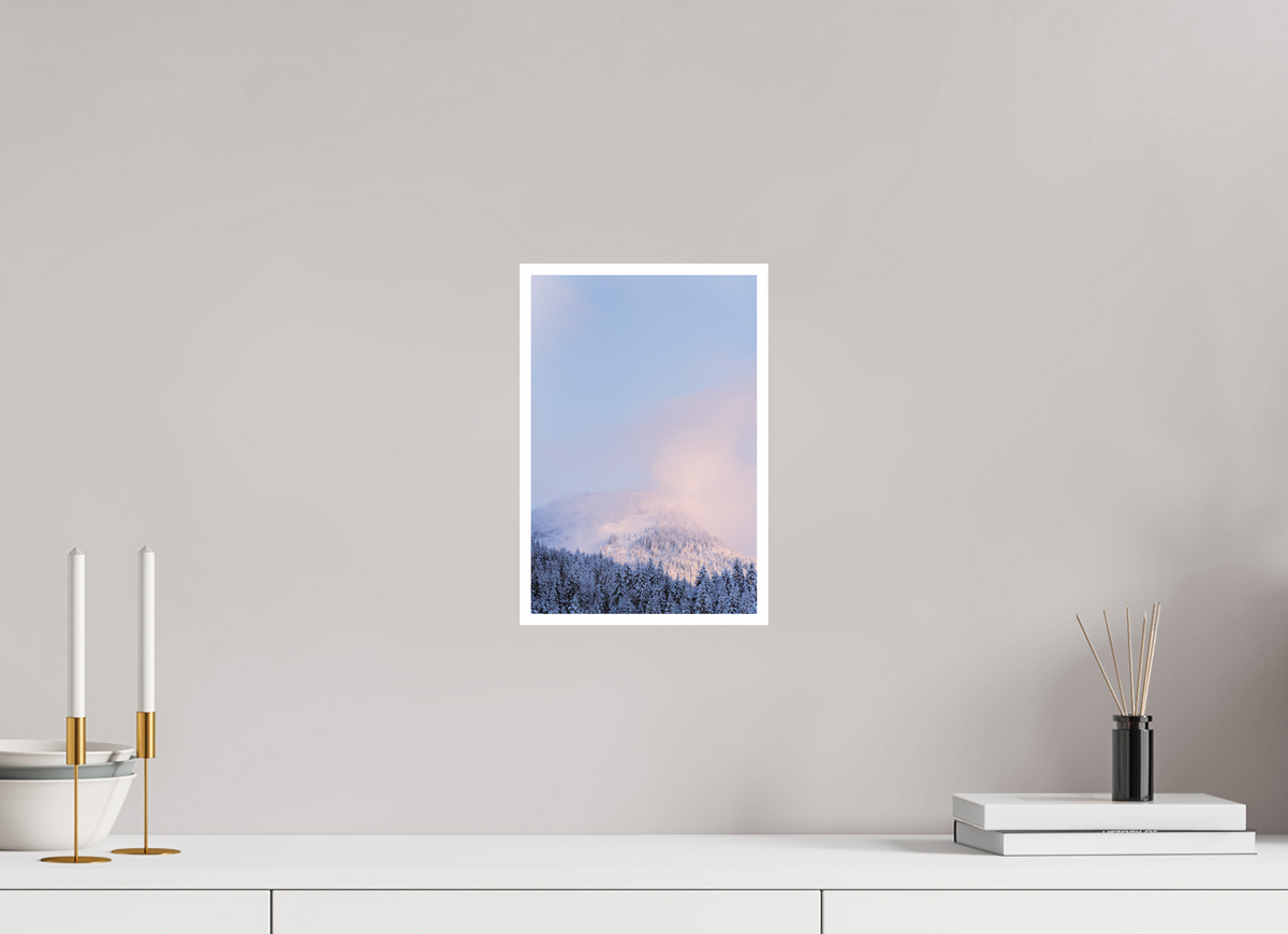20 x 30 cm, Fine Art RAG 1 cm Forêt blanche
