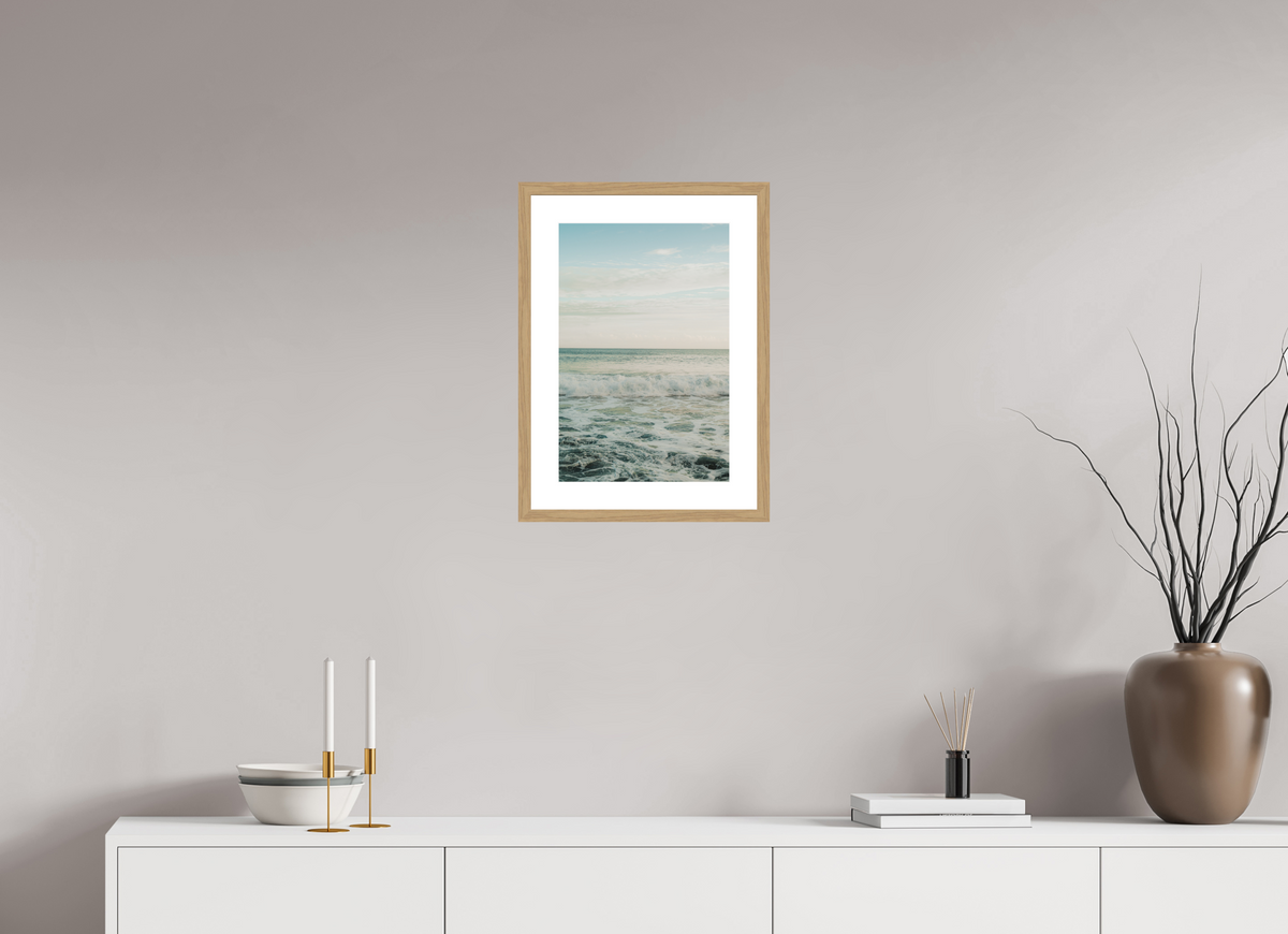 30 x 45 cm, Cadre 5 naturel Vagues & Remous
