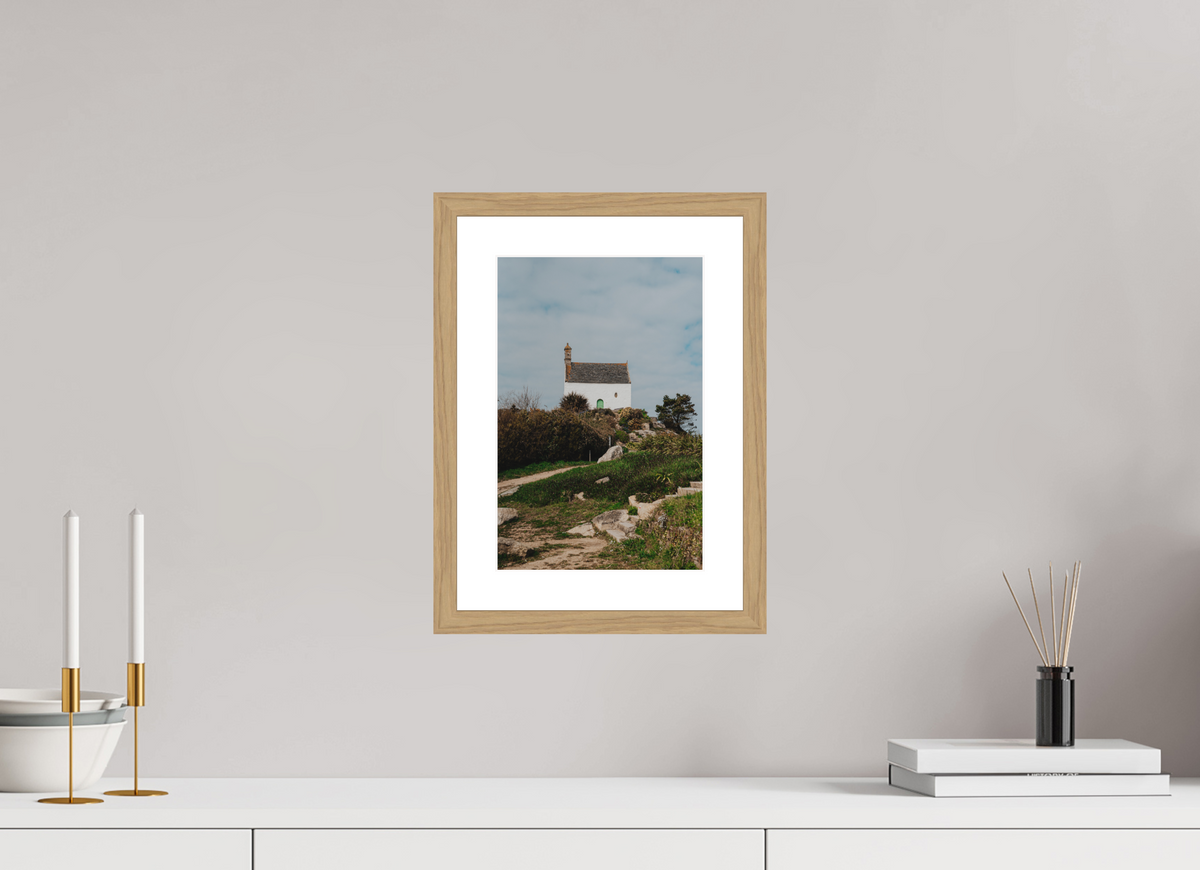 20 x 30 cm, Cadre 4 Naturel Maison Bretonne