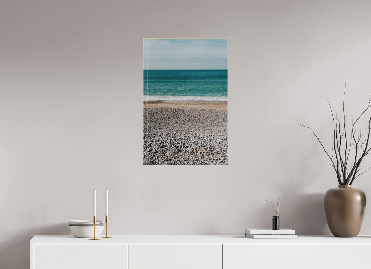50 x 75 cm, Plexi Fine Art OR Mer & Galets