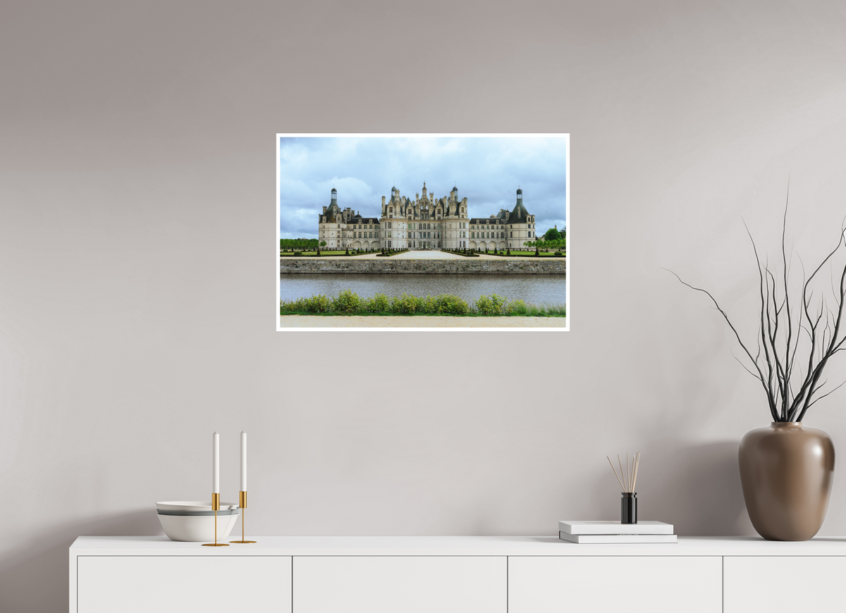 75 x 50 cm, Fine Art RAG 1 cm Le Château de Chambord