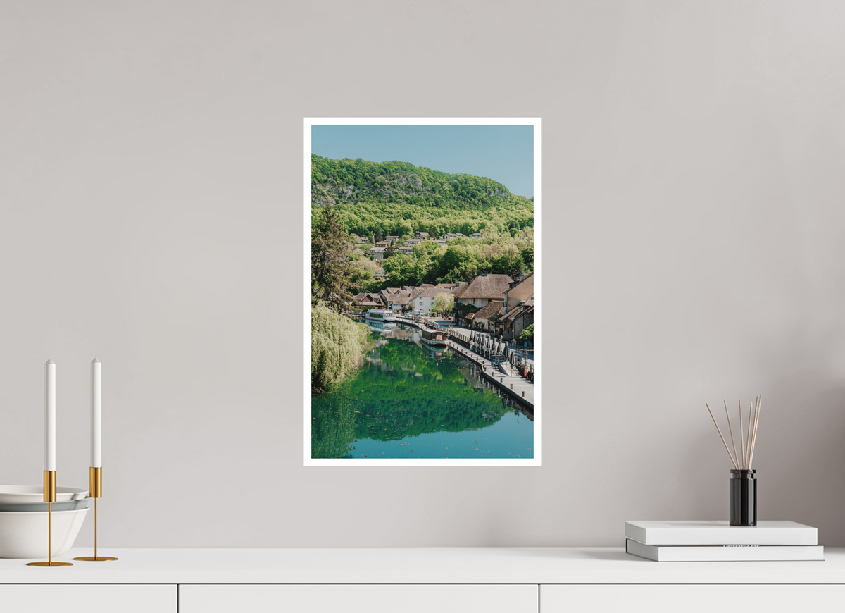 30 x 45 cm, Fine Art RAG 1 cm La petite Venise savoyarde