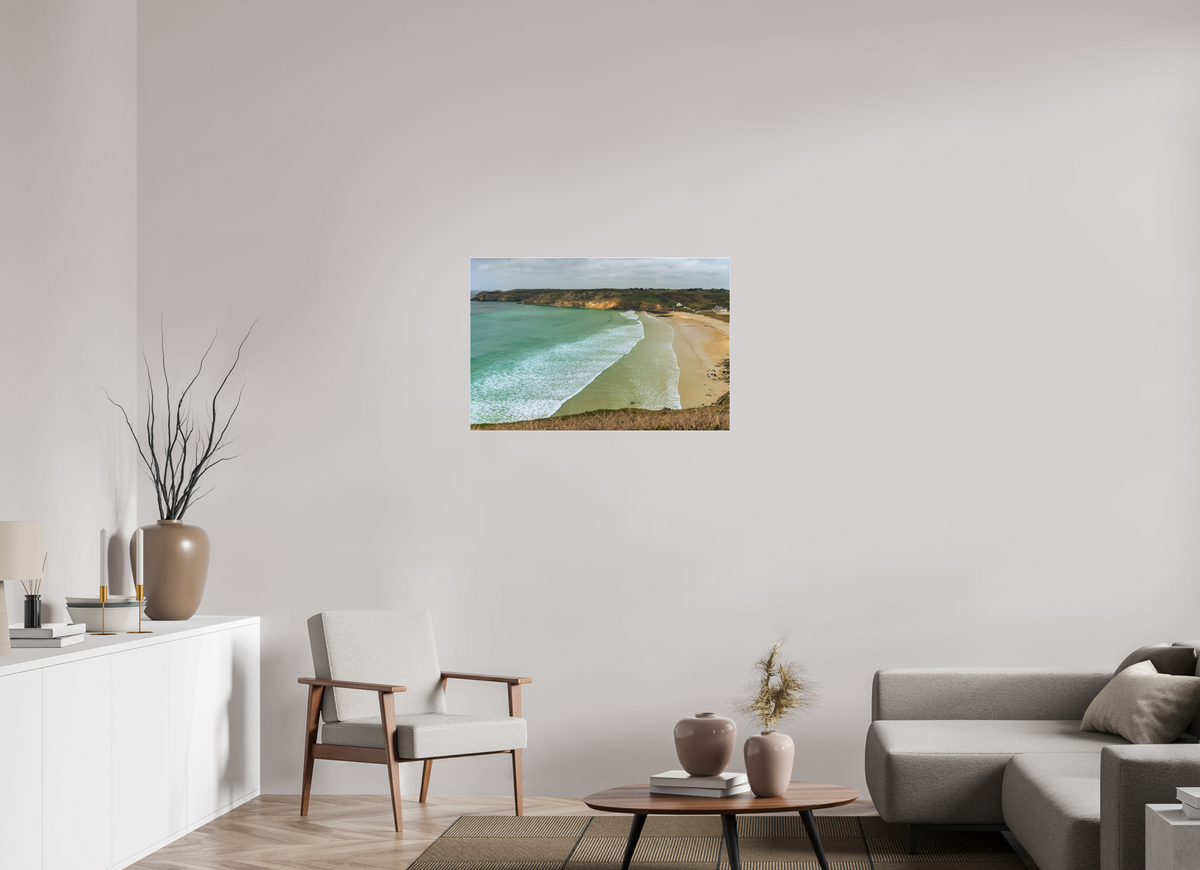 90 x 60 cm, Plexi Fine Art Blanc Bae an Avon