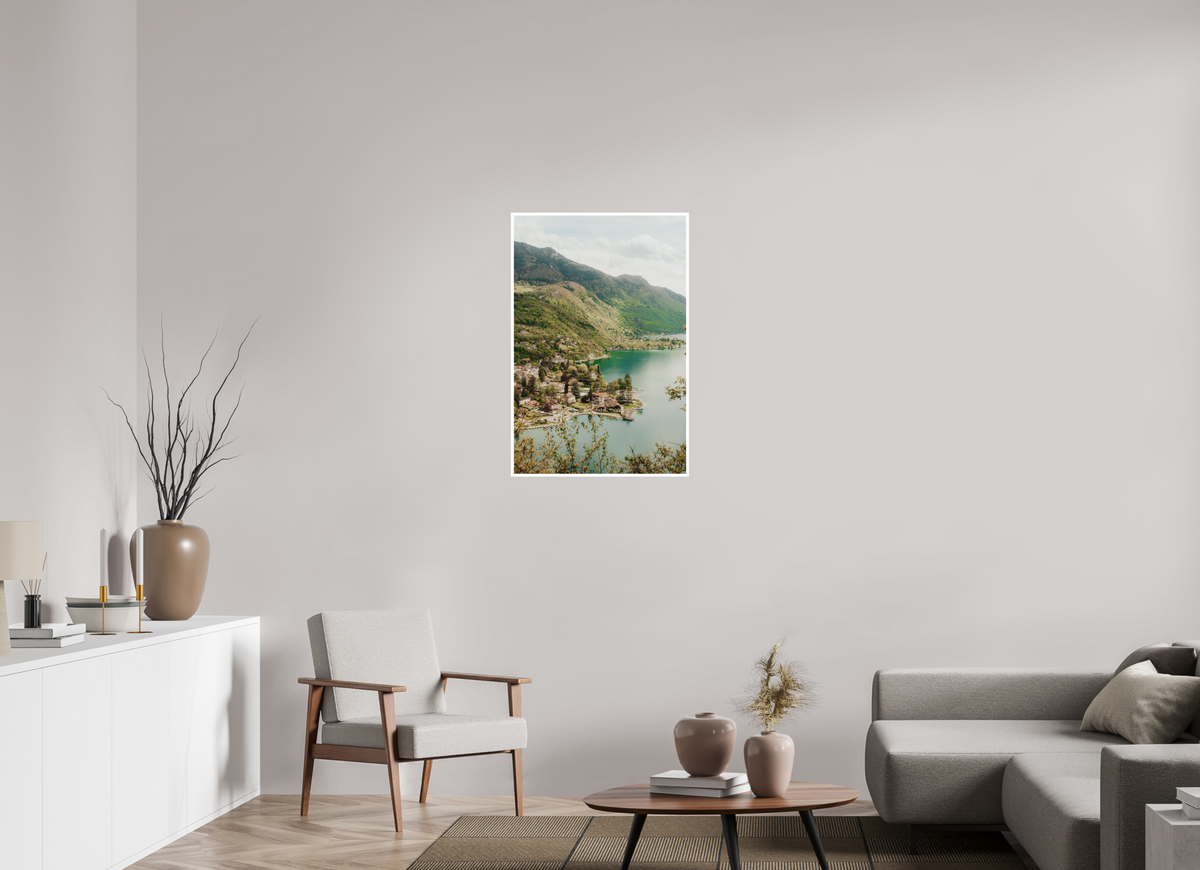 60 x 90 cm, Fine Art RAG 1 cm Entre Lac & Montagnes
