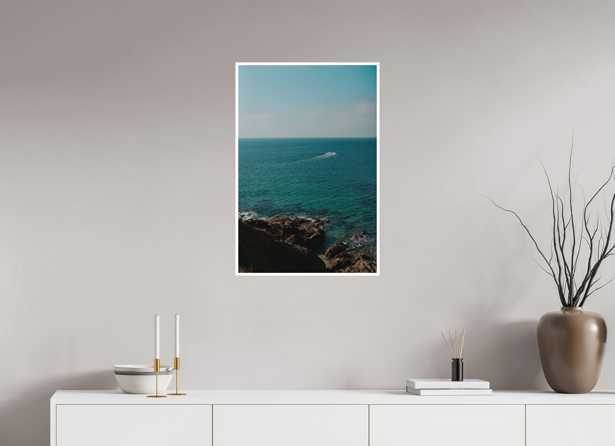 50 x 75 cm, Fine Art RAG 1 cm Adieu petit Bateau