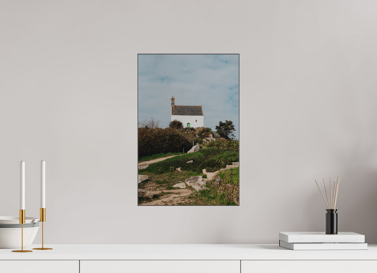 30 x 45 cm, Plexi Fine Art NOIR Maison Bretonne