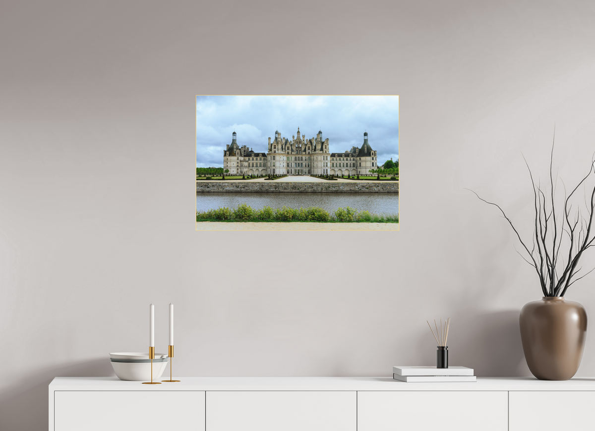 75 x 50 cm, Plexi Fine Art OR Le Château de Chambord