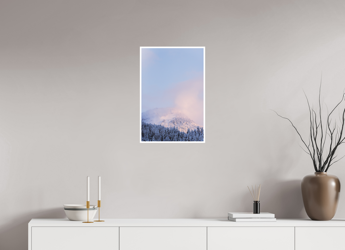 40 x 60 cm, Fine Art RAG 1 cm Forêt blanche