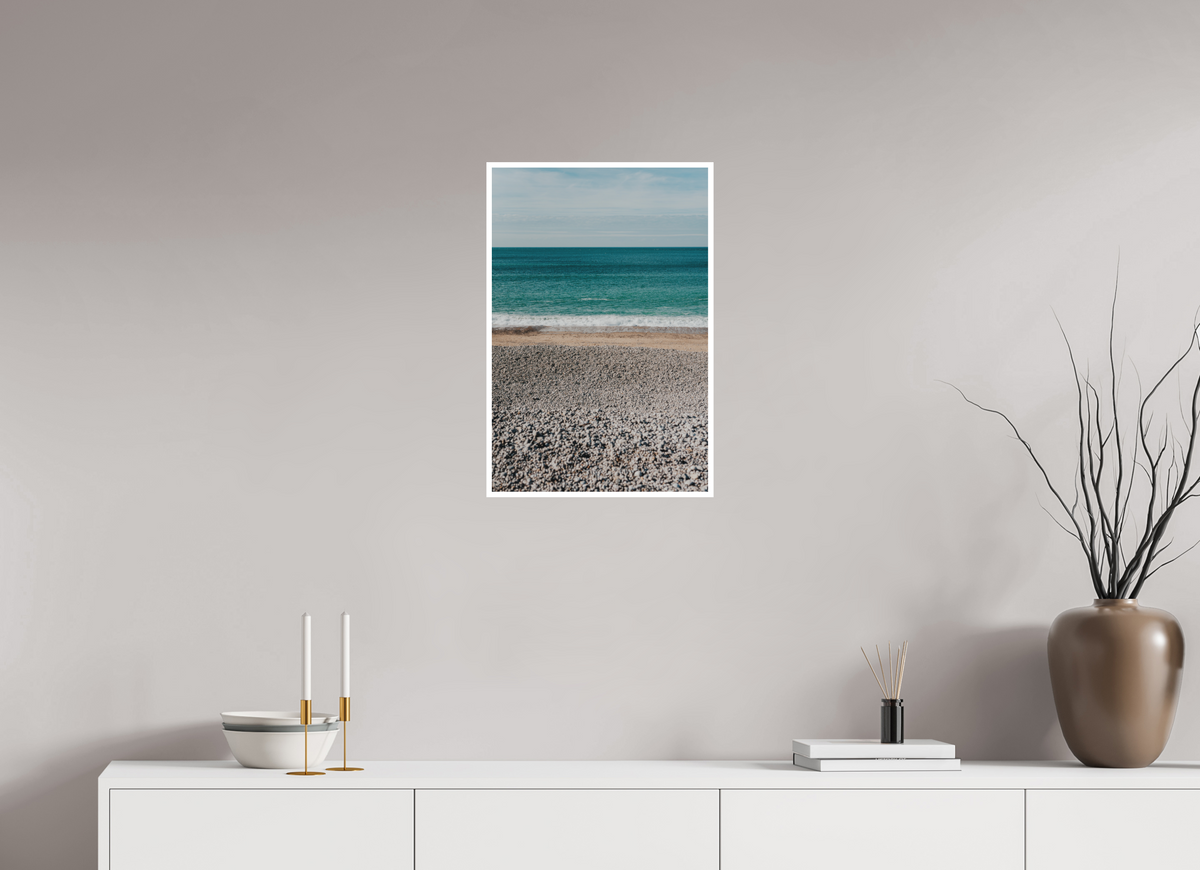 40 x 60 cm, Fine Art RAG 1 cm Mer & Galets