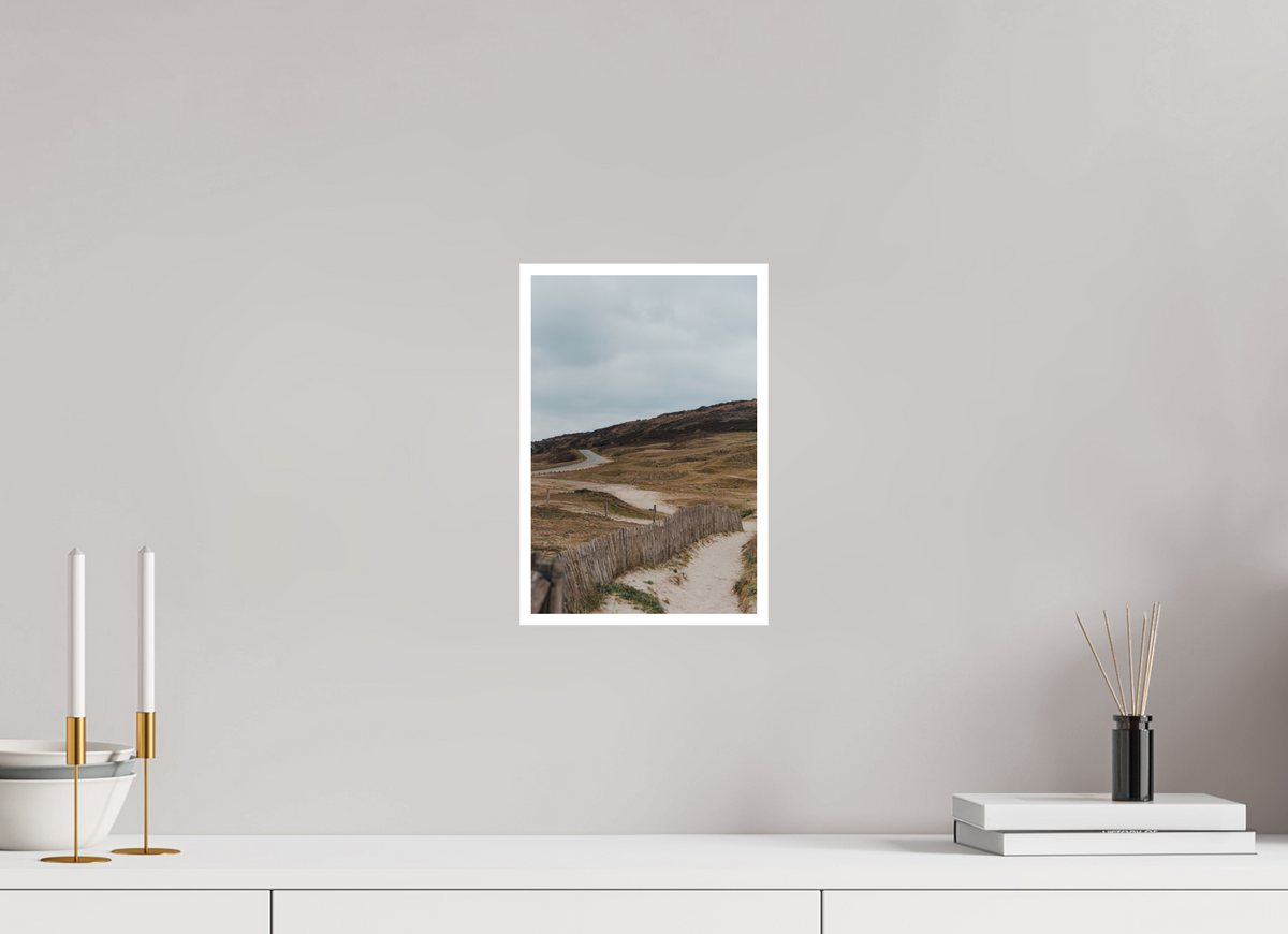 20 x 30 cm, Fine Art RAG 1 cm Chemin sinueux