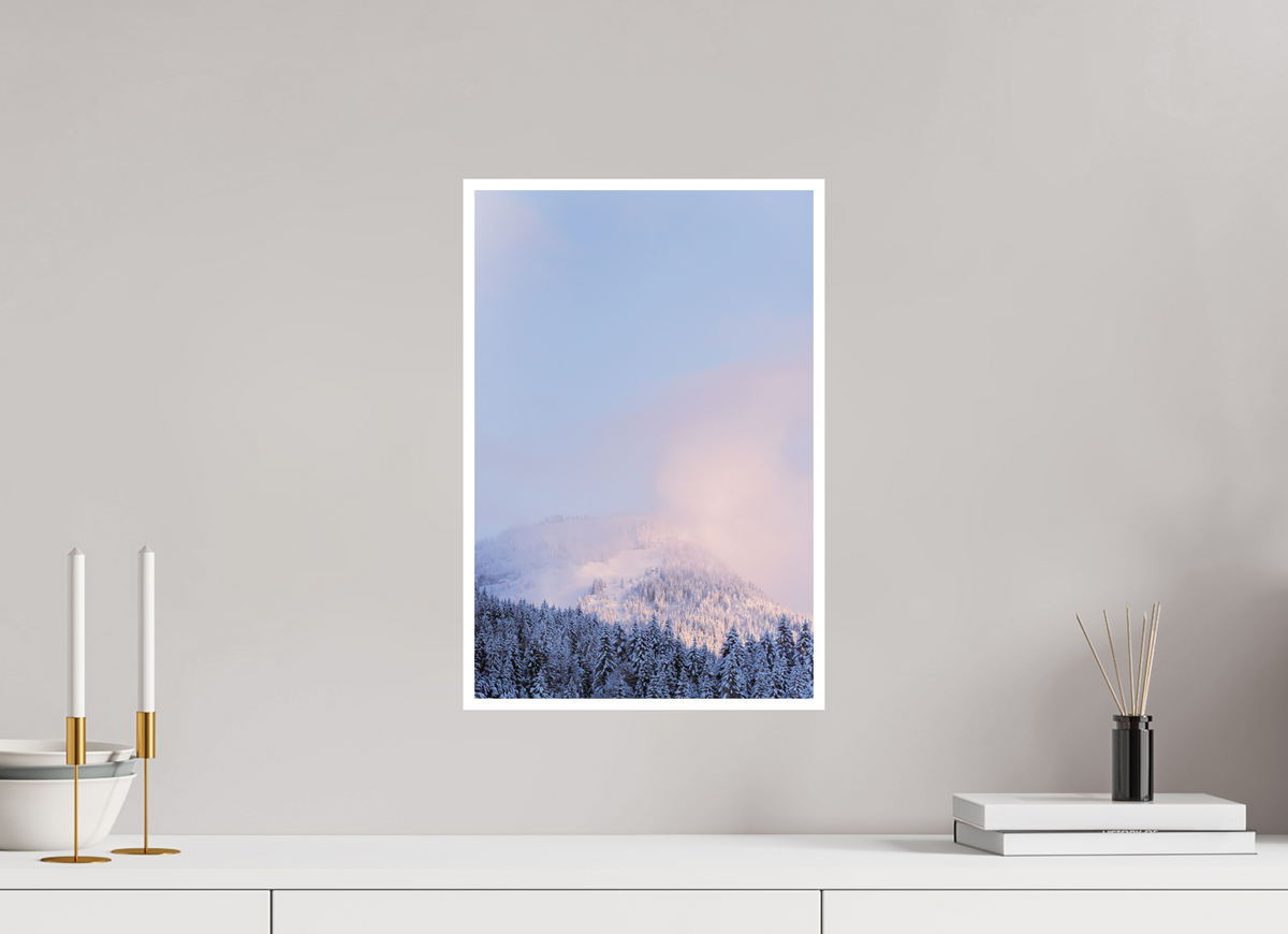30 x 45 cm, Fine Art RAG 1 cm Forêt blanche