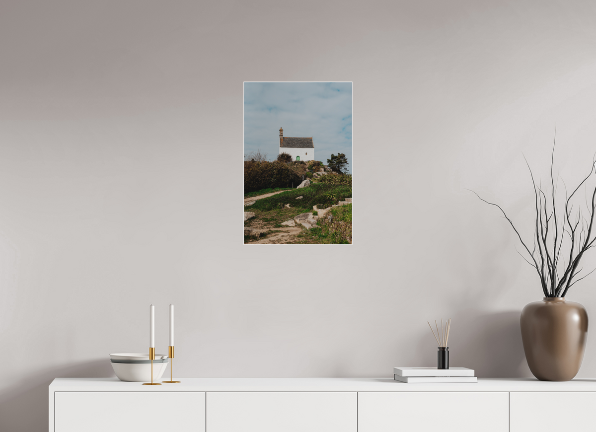 40 x 60 cm, Plexi Fine Art Blanc Maison Bretonne