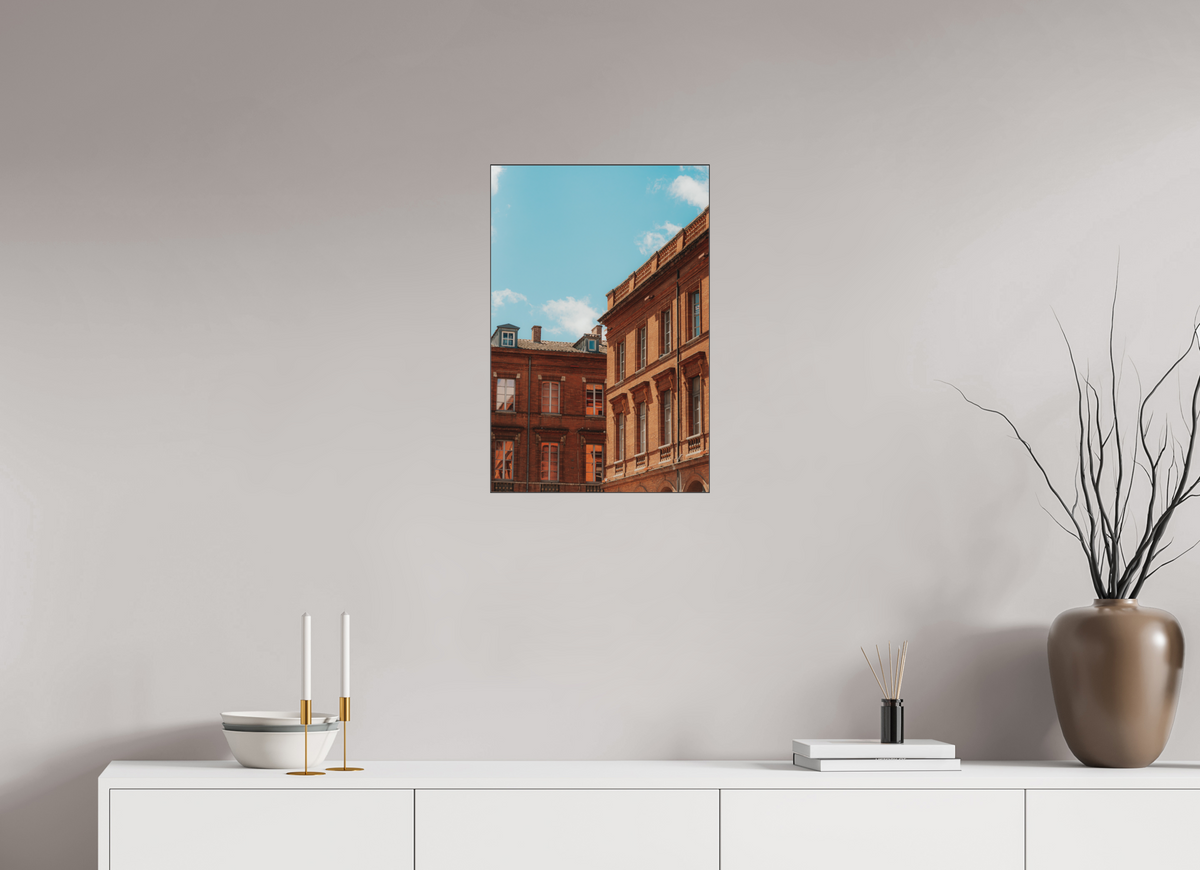 40 x 60 cm, Plexi Fine Art NOIR Architecture toulousaine