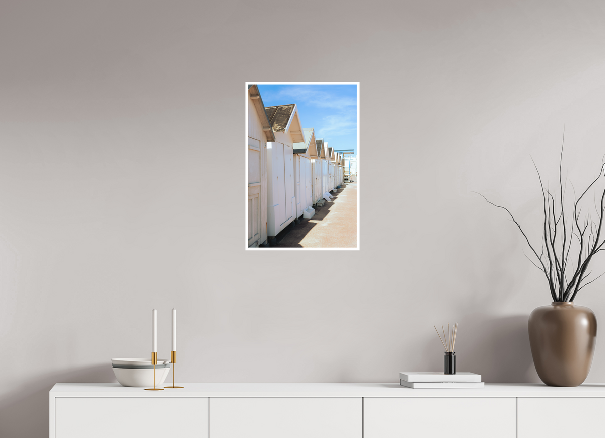 40 x 60 cm, Fine Art RAG 1 cm Cabines de plage