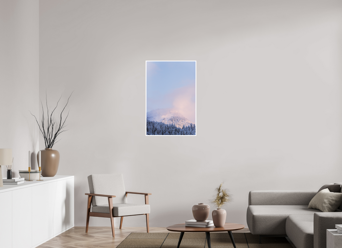 60 x 90 cm, Fine Art RAG 1 cm Forêt blanche