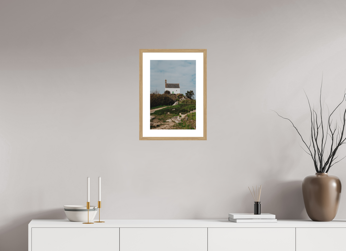 30 x 45 cm, Cadre 5 naturel Maison Bretonne