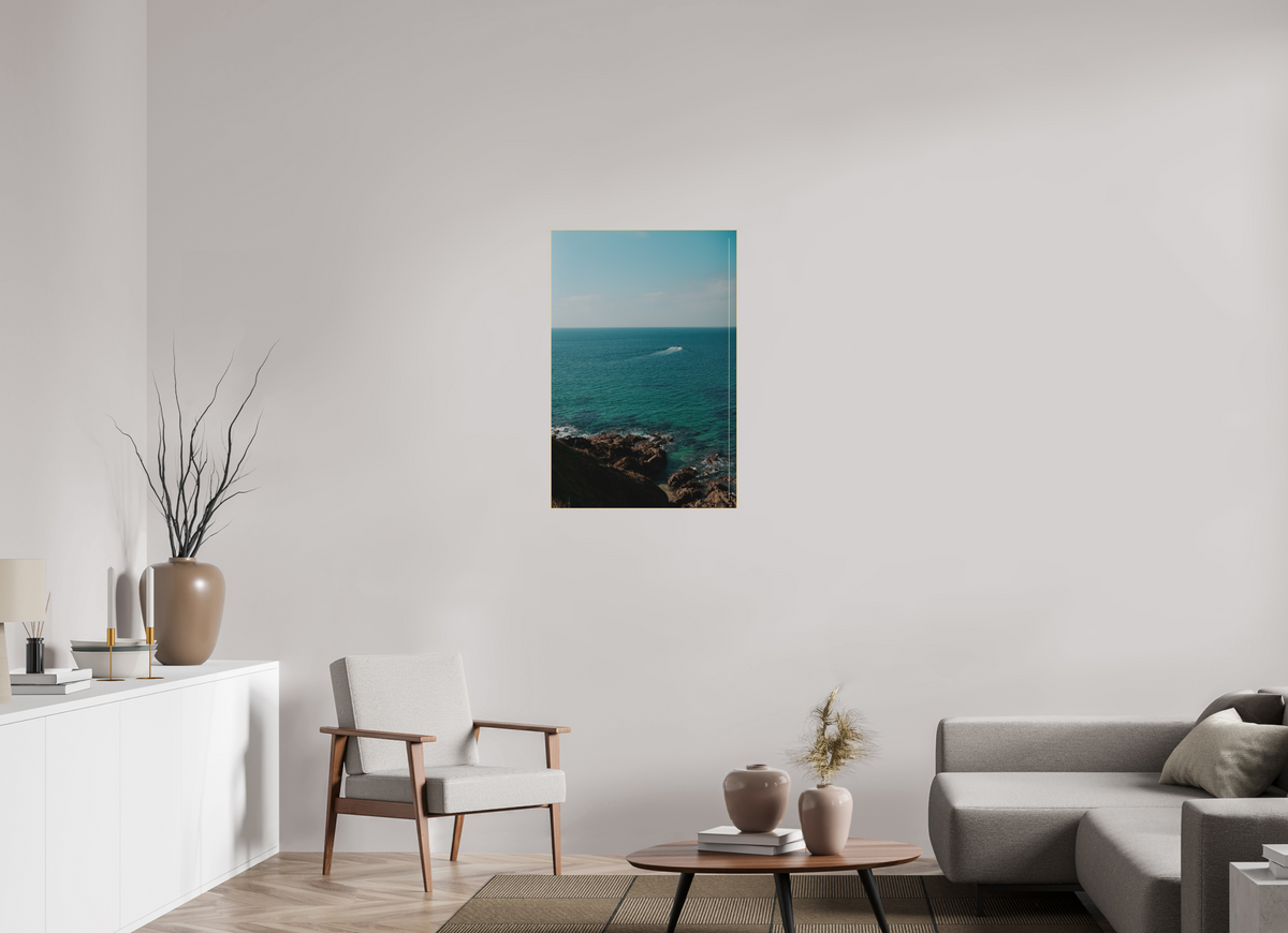 60 x 90 cm, Plexi Fine Art OR Adieu petit Bateau