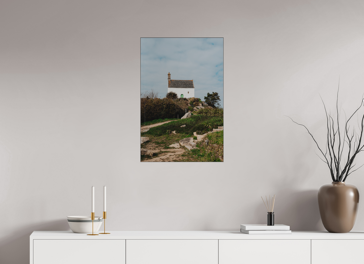 50 x 75 cm, Plexi Fine Art NOIR Maison Bretonne