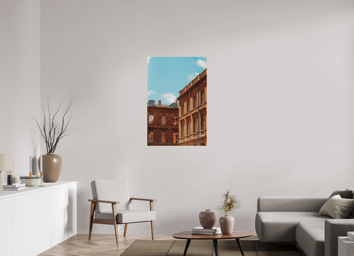 70 x 105 cm, Plexi Fine Art OR Architecture toulousaine