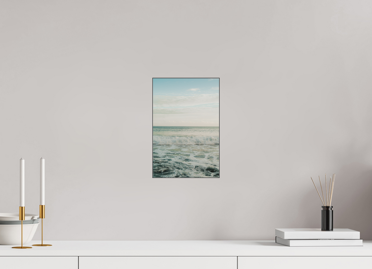 20 x 30 cm, Plexi Fine Art NOIR Vagues & Remous